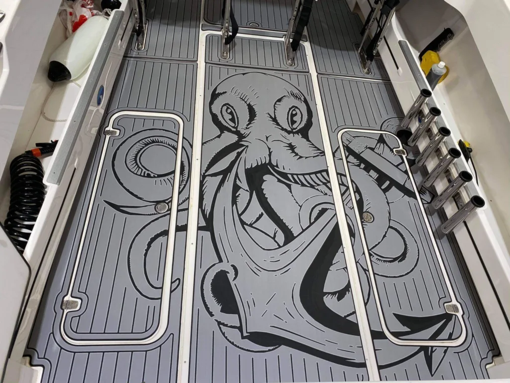 CUSTOM FISHING BOAT FLOORING by Shorecraft CNC