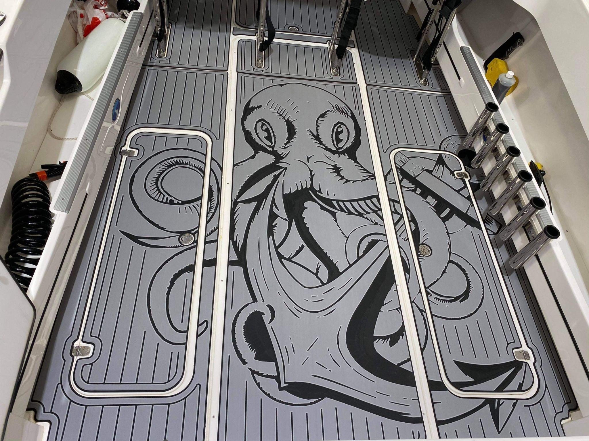 CUSTOM FISHING BOAT FLOORING by Shorecraft CNC