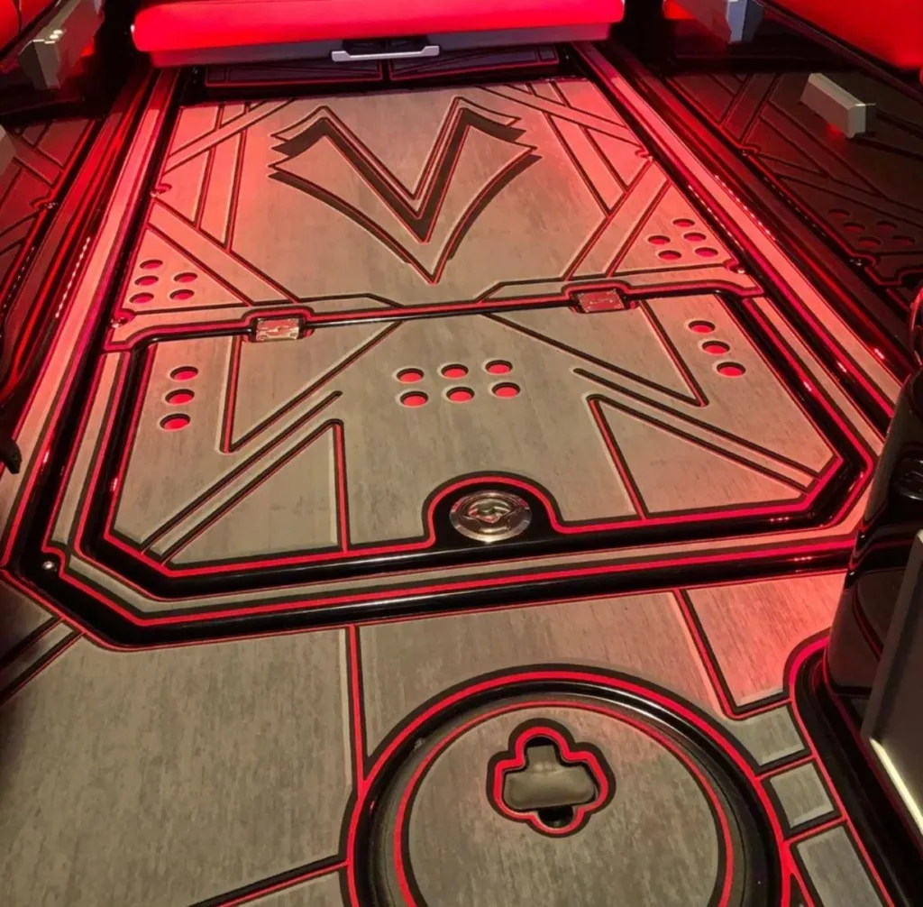 CUSTOM FISHING BOAT FLOORING by Shorecraft CNC